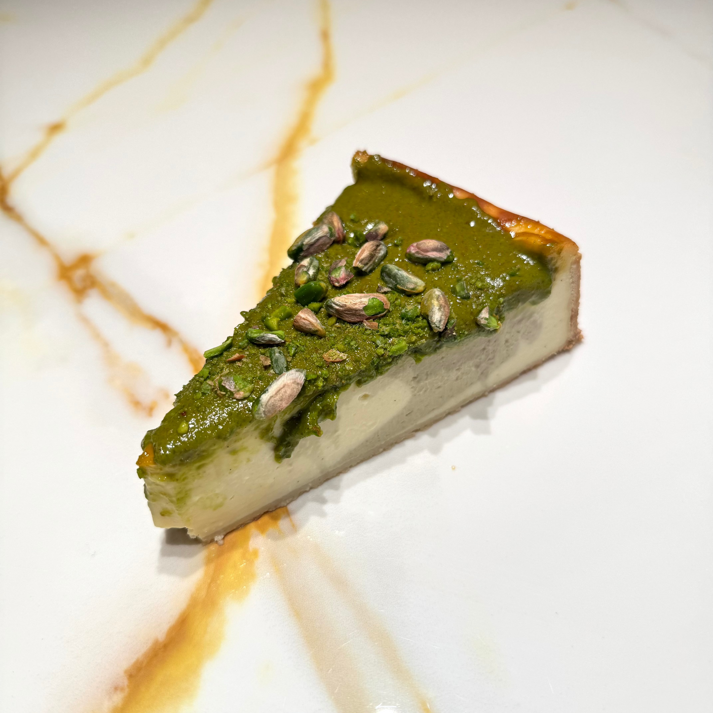 Flan pistache