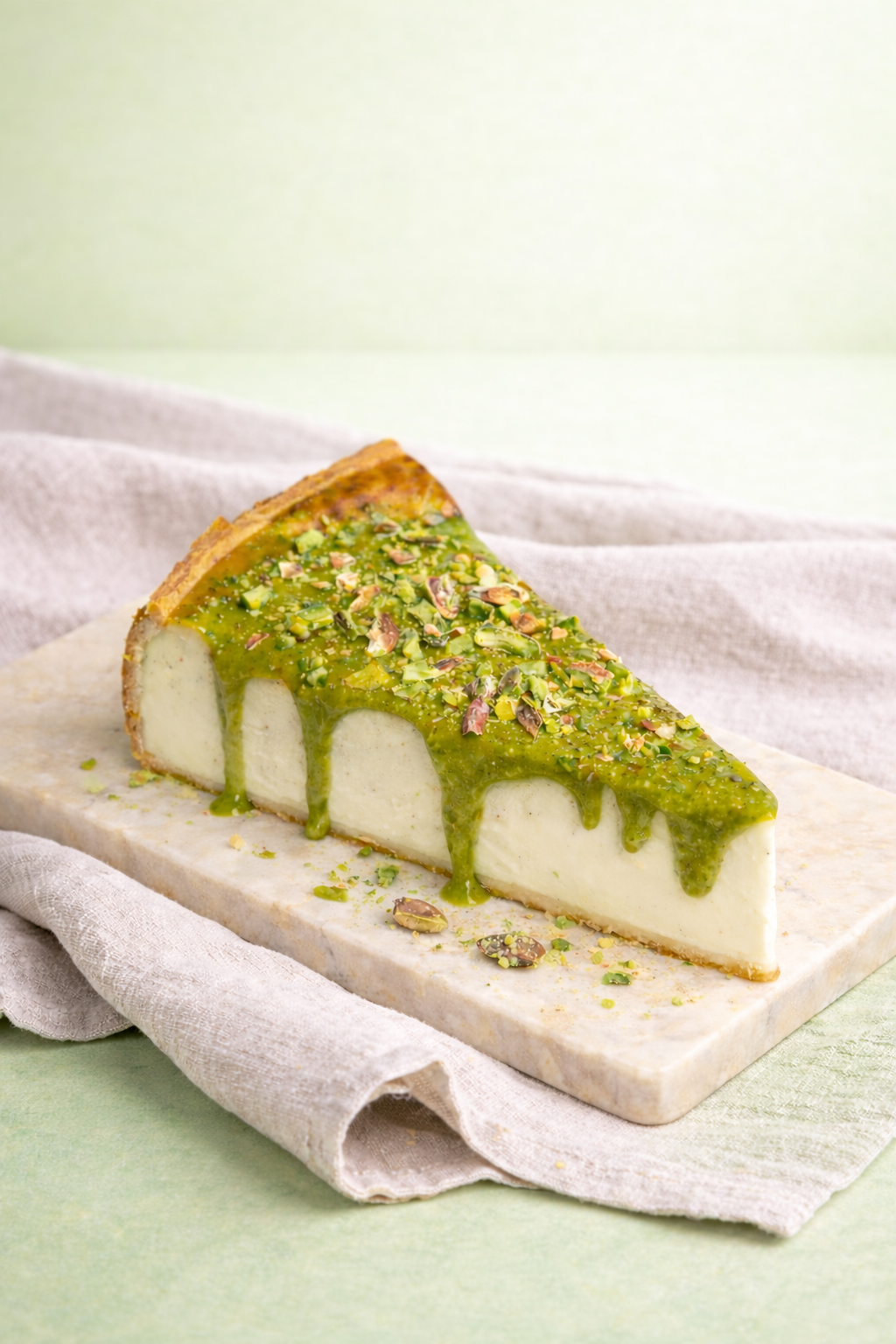 Flan pistache d'Antep